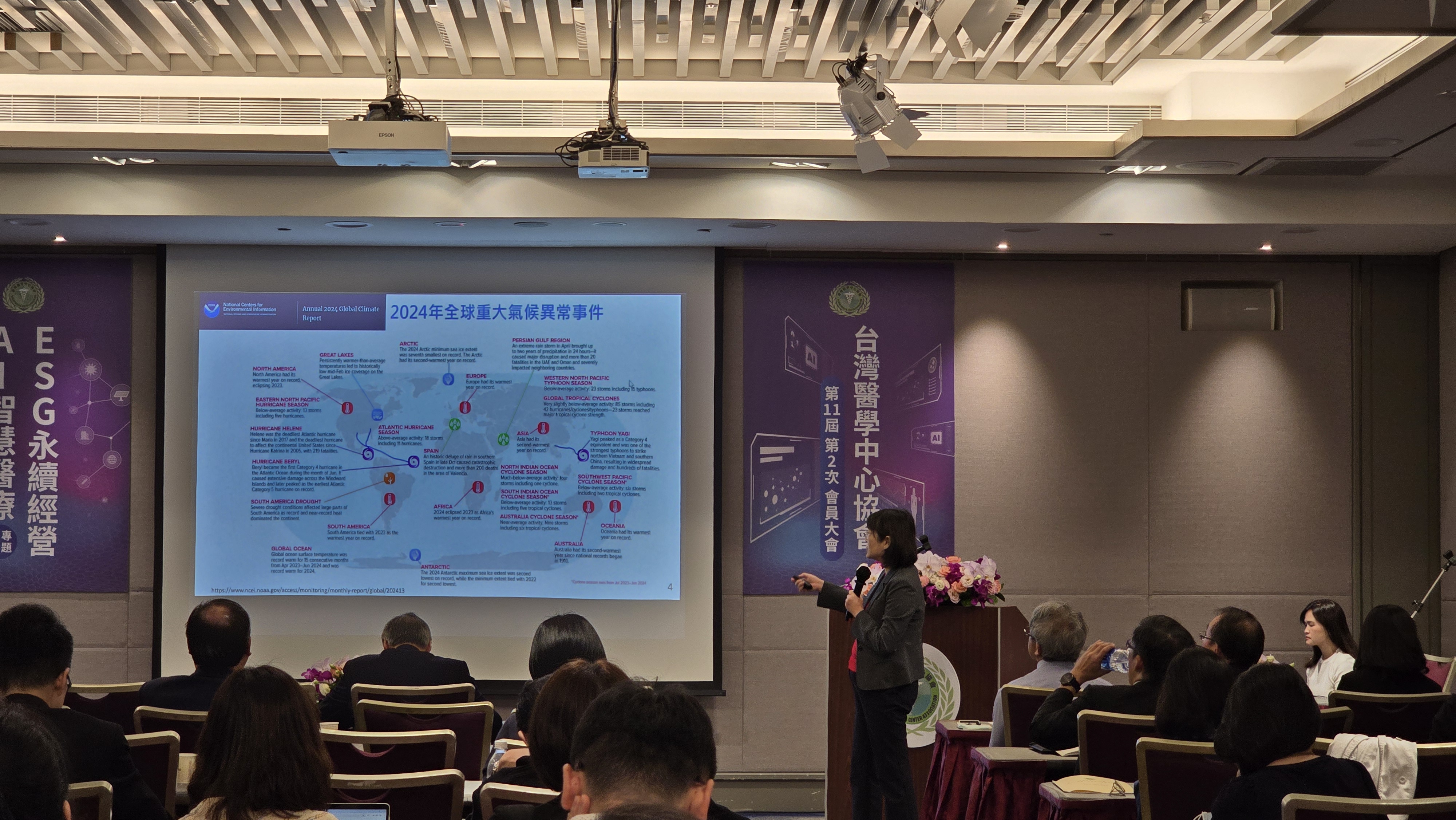 環境部氣候變遷署蔡玲儀署長-醫院永續經營之發展與趨勢-與會者問答時間